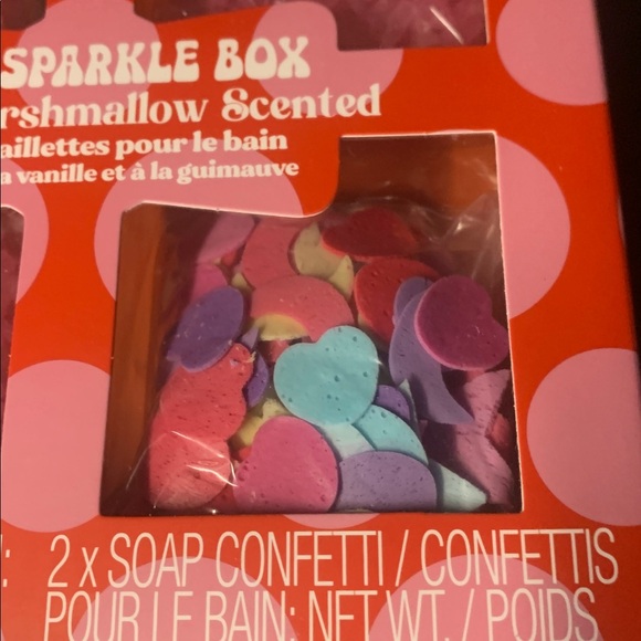 NWOT Body Raves Vanilla Marshmallow Scented Bath Sparkle Box - Picture 9 of 9